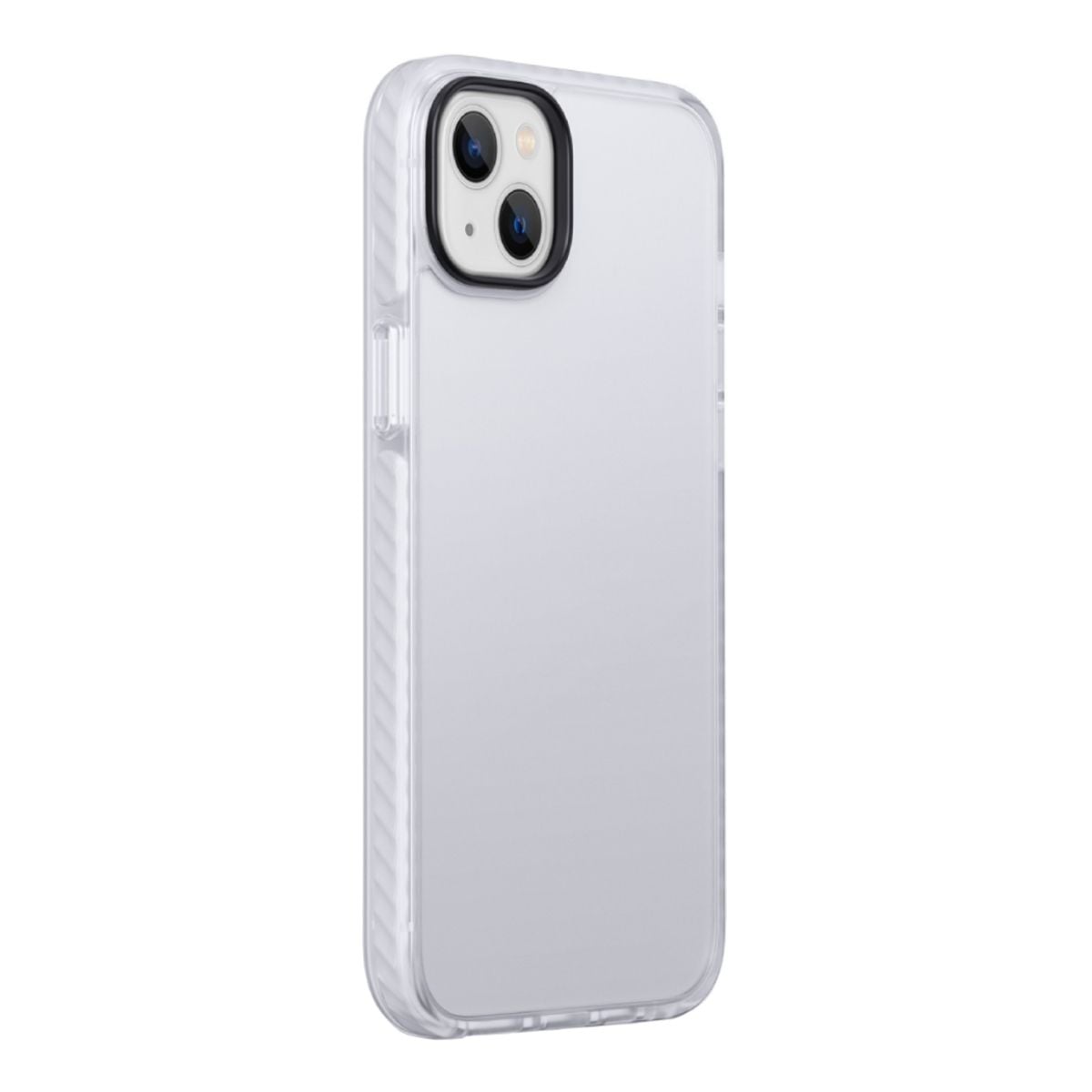 iPhone 14 Plus Stöttåligt TPU Mobilskal - Vit image 3