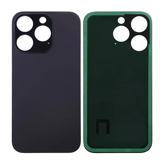 iPhone 14 Pro Baksida Glas med Självhäftande tejp - Lila image 1