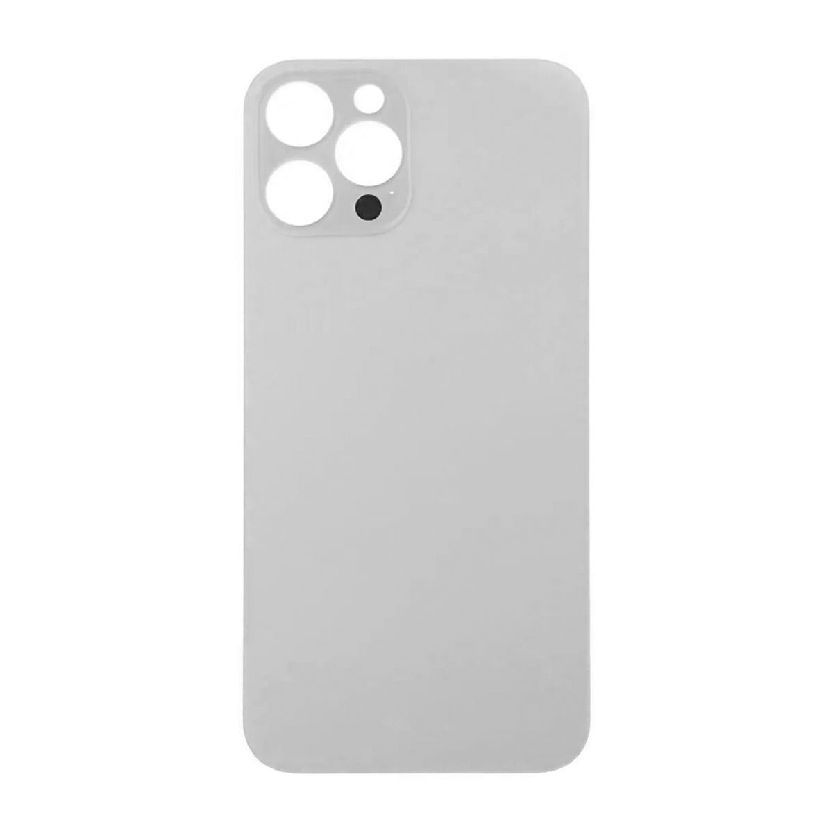 iPhone 14 Pro Max Baksida Glas med Självhäftande tejp - Vit image 2