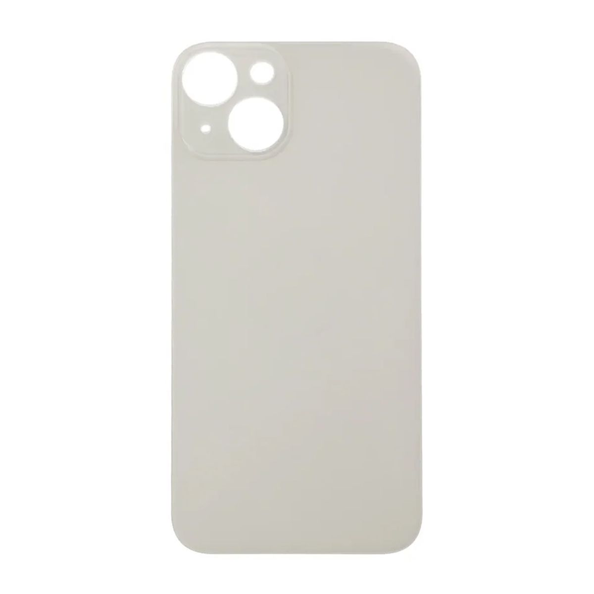 iPhone 14 Baksida Glas med Självhäftande tejp - Vit image 2