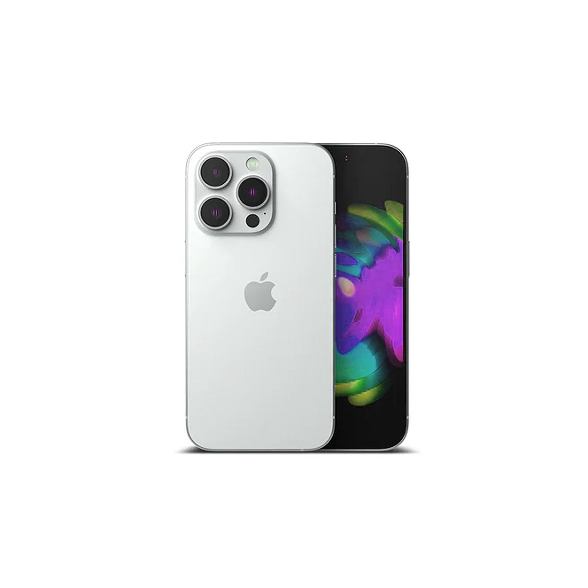iPhone 14 Pro Kameralins med Ram - Silver image 5