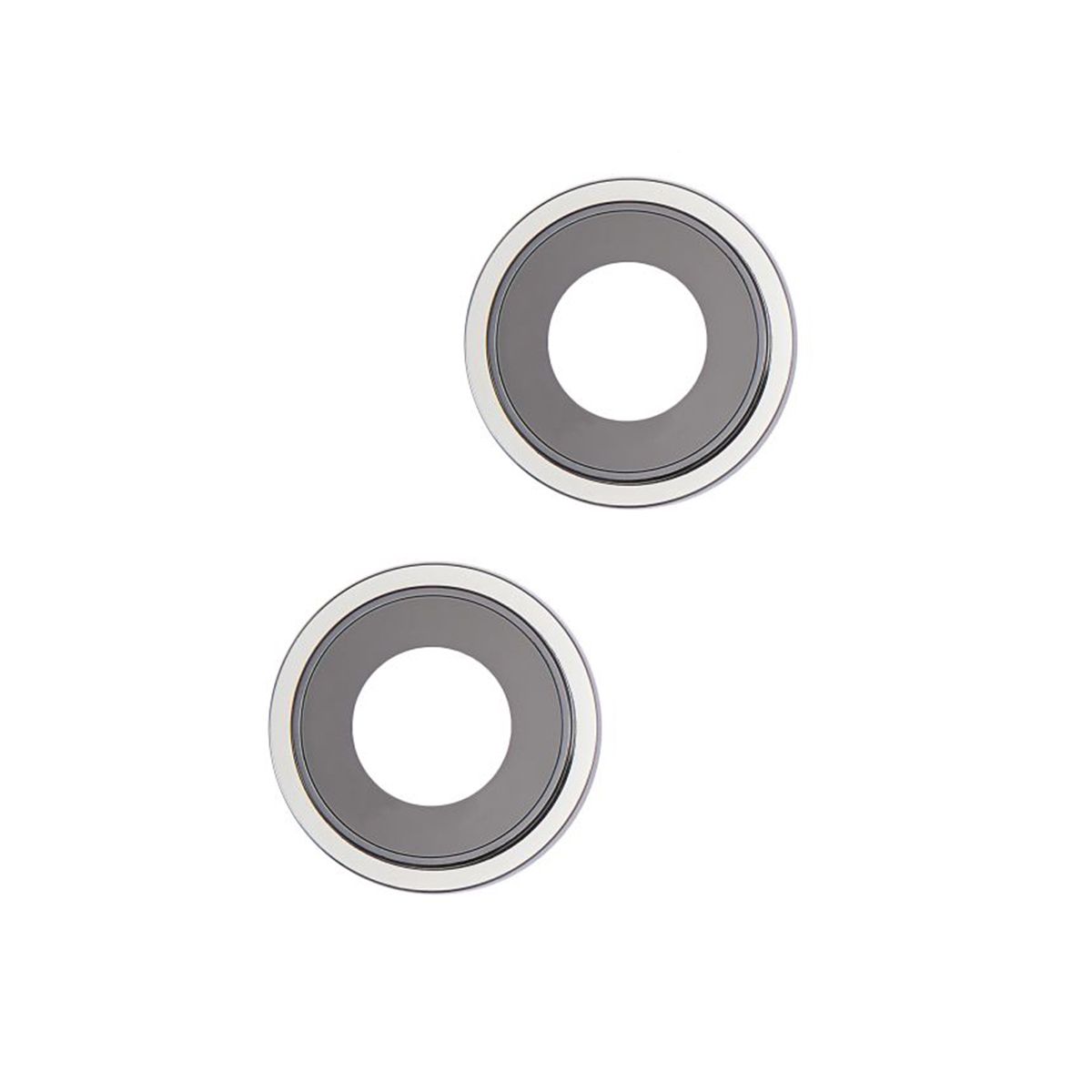 iPhone 14 Kameralins med Ram - Sliver image 1