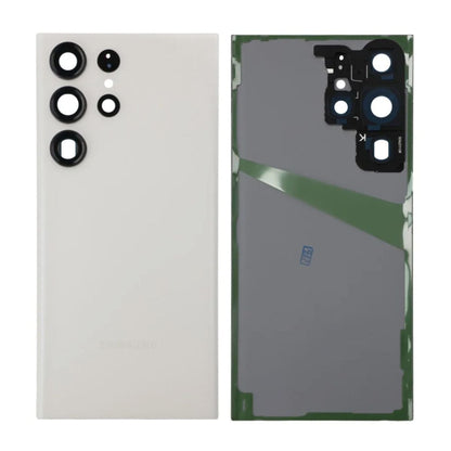 Samsung Galaxy S23 Ultra Baksida - Vit image 1