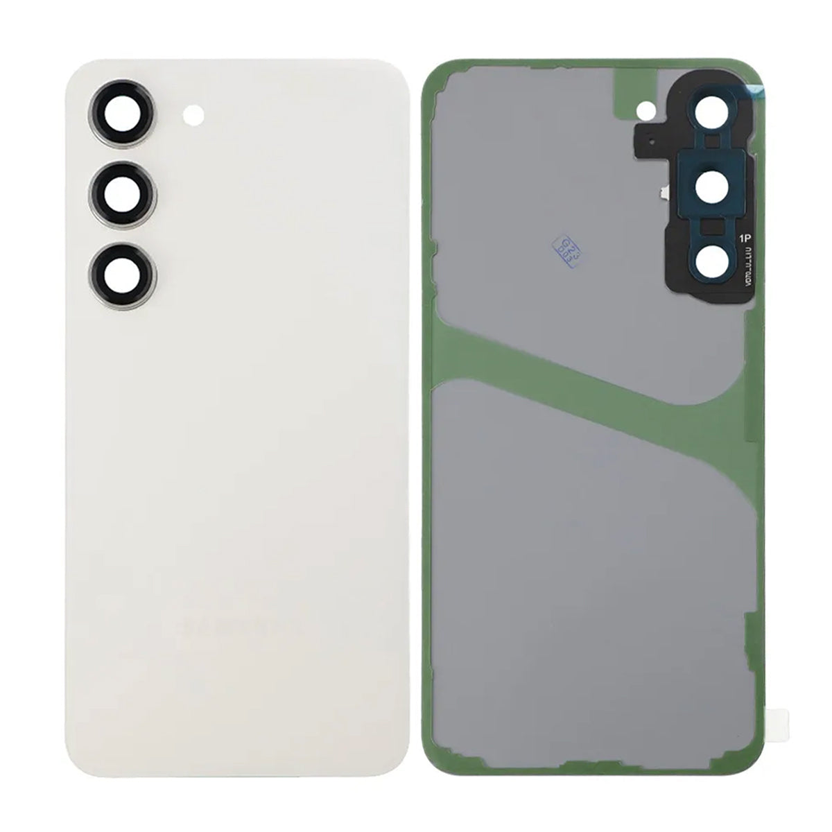 Samsung Galaxy S23 Baksida - Vit image 1
