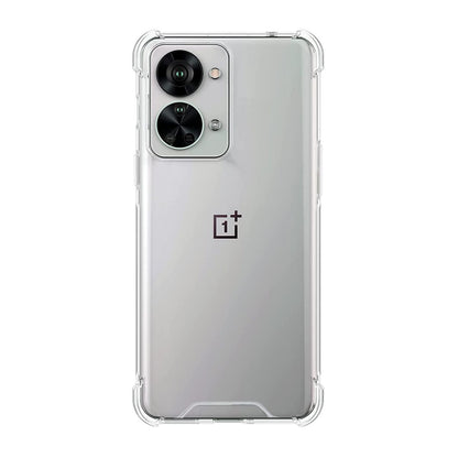 OnePlus Nord 2T Stöttåligt TPU Mobilskal - Transparent image 2