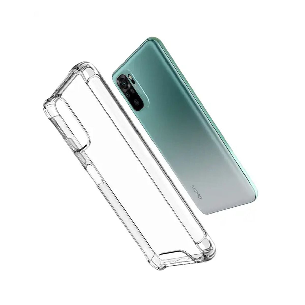 Xiaomi Redmi Note 11 Stöttåligt TPU Mobilskal - Transparent image 4