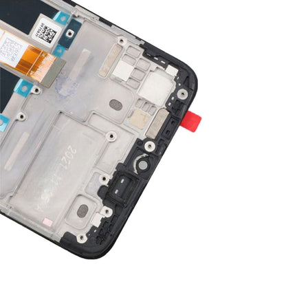 OPPO A15 Skärm med LCD Display & Ram Original - Svart image 4