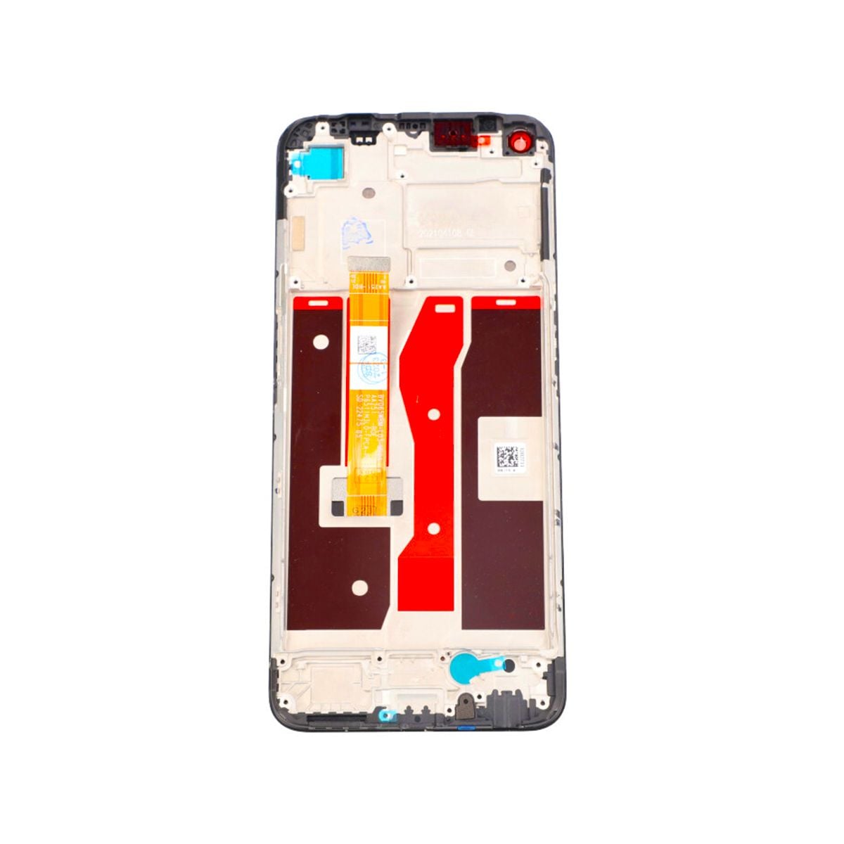 OPPO A54 Skärm med LCD Display & Ram Original - Svart image 3