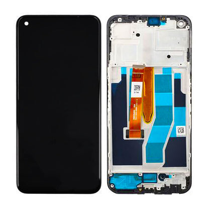 Realme 9 Pro Skärm med LCD Display & Ram Original - Svart image 1