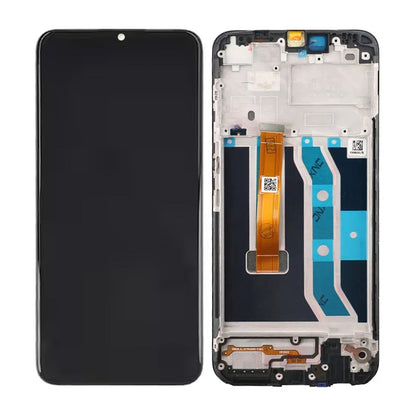 Realme C11 Skärm med LCD Display & Ram Original - Svart image 1