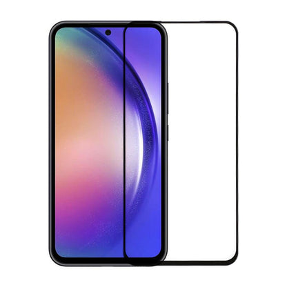 Skärmskydd Samsung Galaxy A54 5G - 3D Härdat Glas - Svart (bulk) image 1