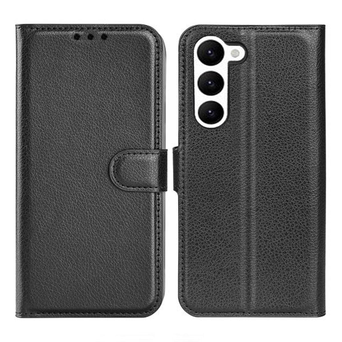 Samsung Galaxy S23 Plånboksfodral med Stativ - Svart image 1