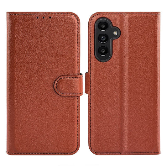 Samsung Galaxy A54 5G Plånboksfodral med Stativ - Brun image 1