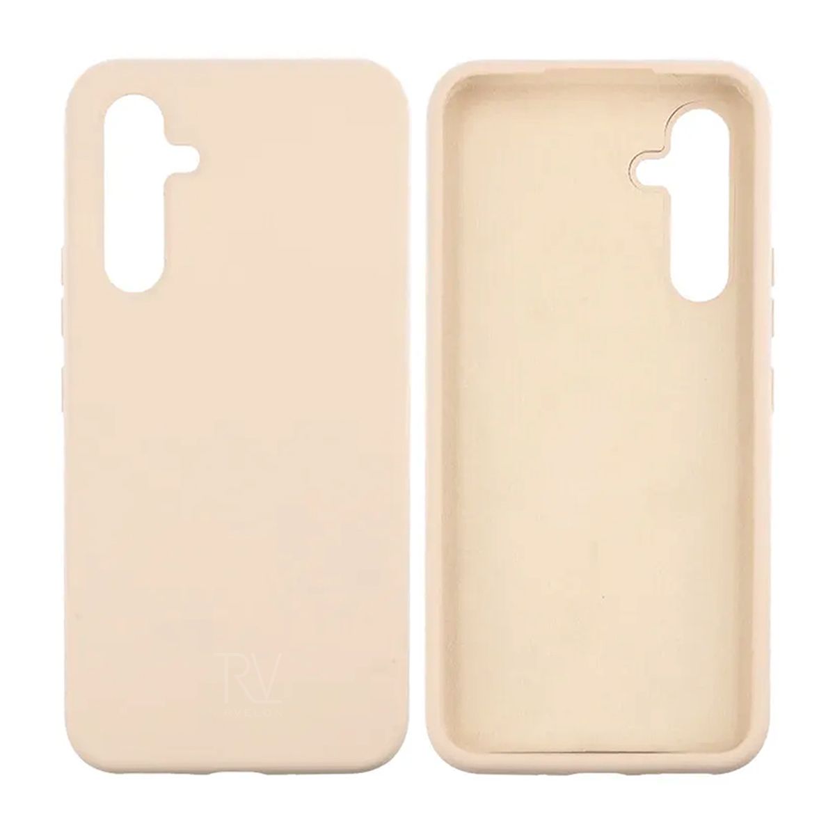 Samsung A54 5G Silikonskal Rvelon - Beige image 1