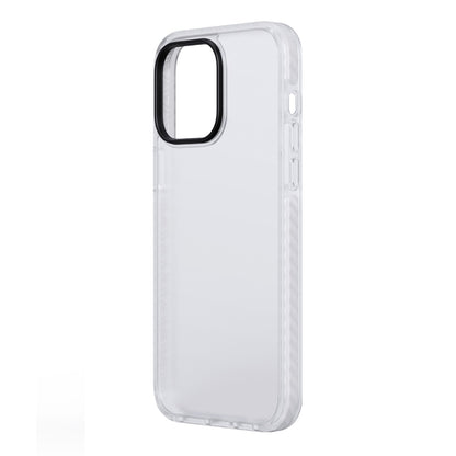 iPhone 13 Pro Stöttåligt TPU Mobilskal - Vit image 4
