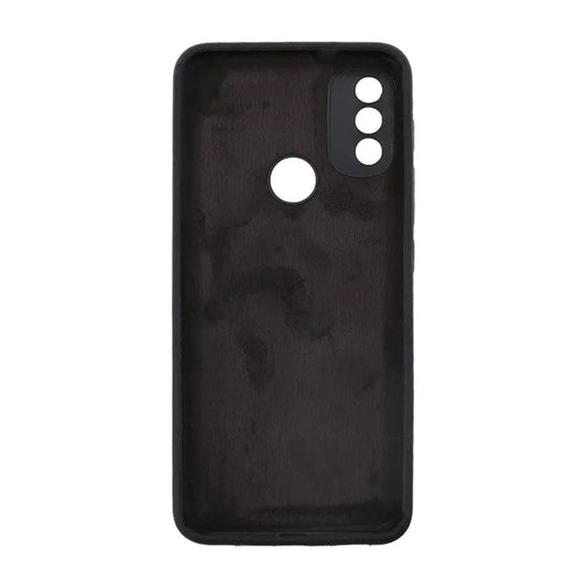 Motorola Moto E20 Silikonskal med Kameraskydd - Svart image 3