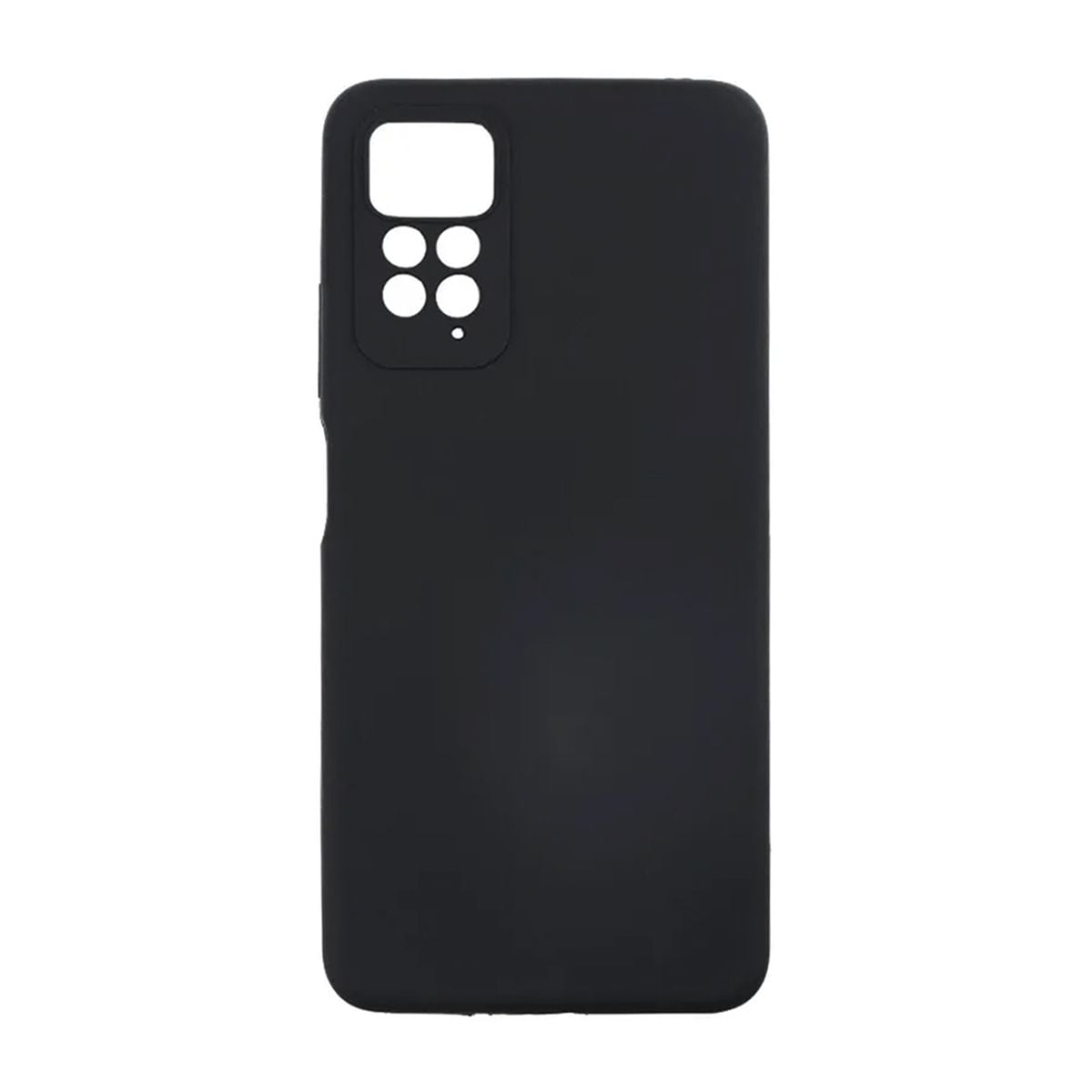 Xiaomi Redmi Note 11 Silikonskal med Kameraskydd - Svart image 2