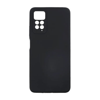 Xiaomi Redmi Note 11 Silikonskal med Kameraskydd - Svart image 2
