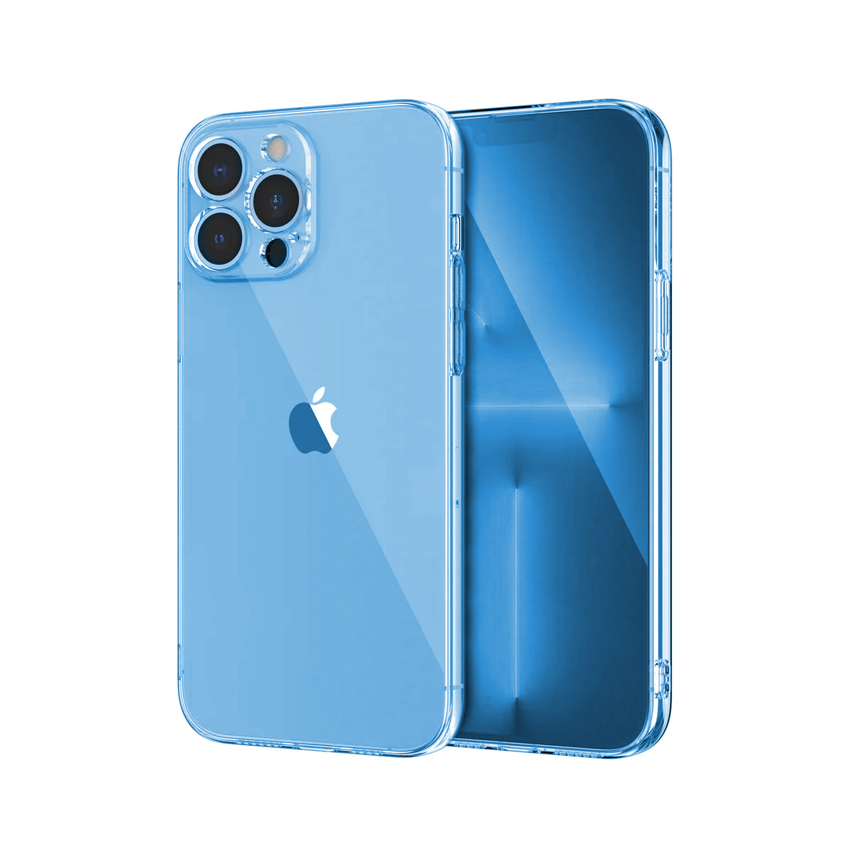 iPhone 13 Mobilskal Ultratunt TPU - Blå image 2
