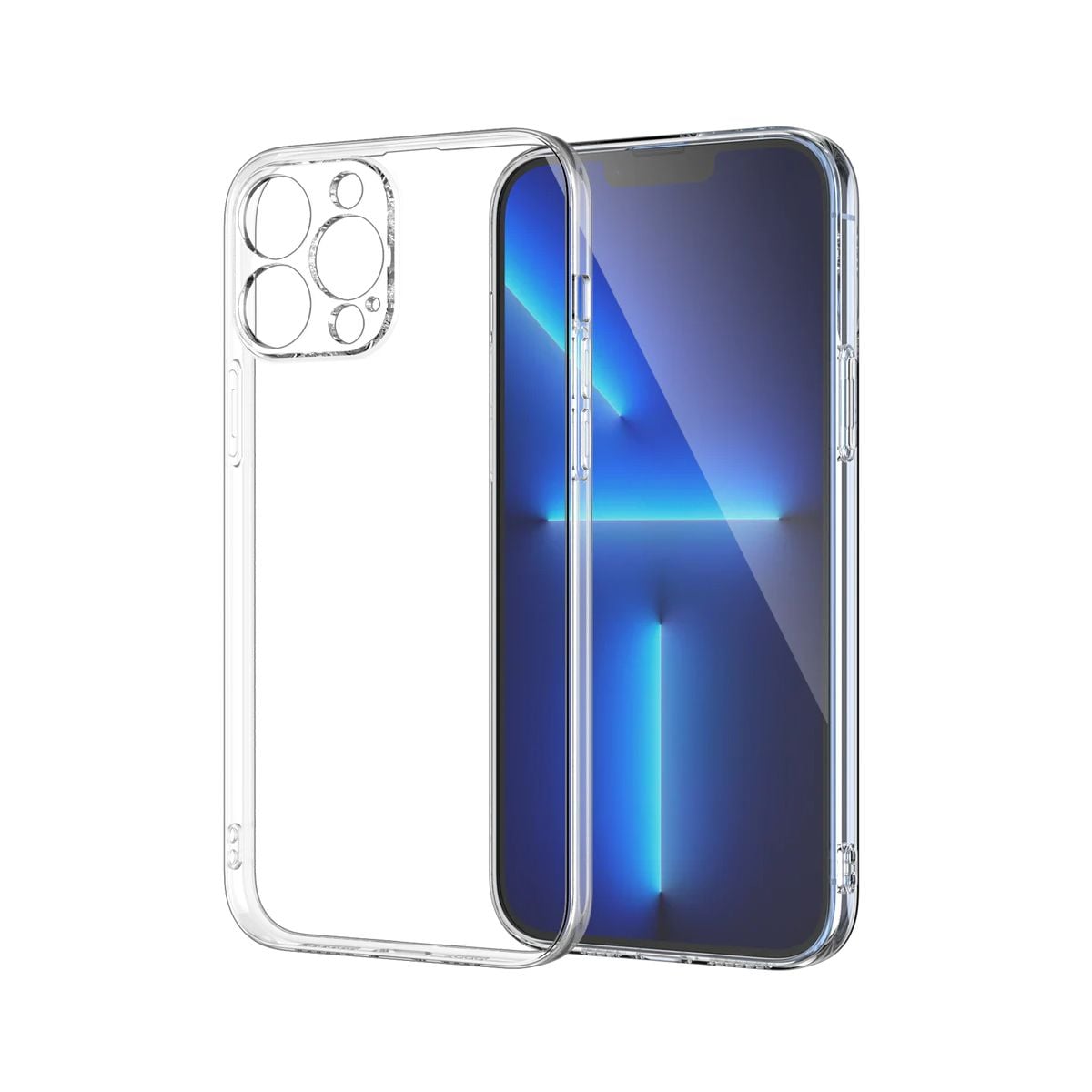 iPhone 13 Pro Max Mobilskal Ultratunt TPU - Transparent image 3