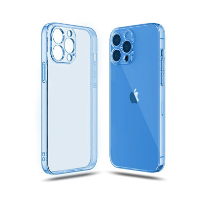 iPhone 14 Pro Mobilskal Ultratunt TPU - Blå image 1