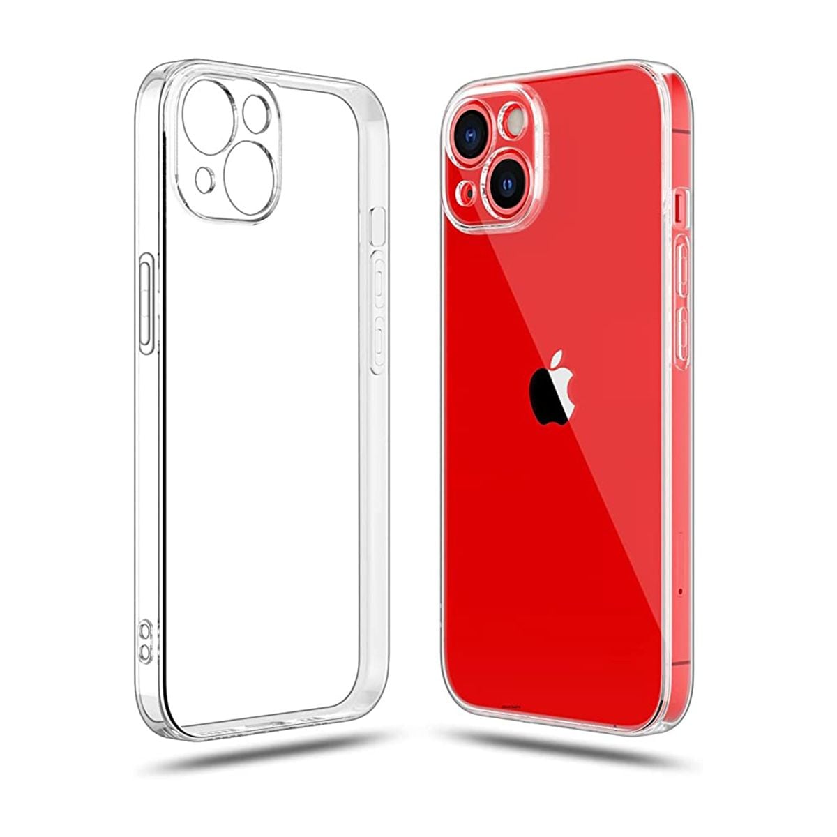 iPhone 14 Plus Mobilskal Ultratunt TPU - Transparent image 1
