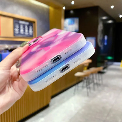 iPhone 14 MagSafe Mobilskal - Rosa Abstrakt image 5