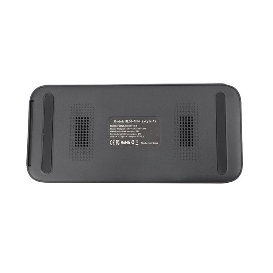 Smart 3-i-1 Trådlös laddare - Svart image 2