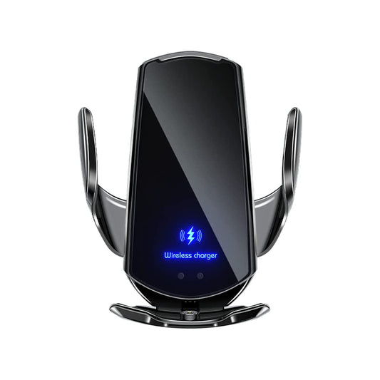Mobilhållare Bil med Smart Sensor & QI laddning image 1