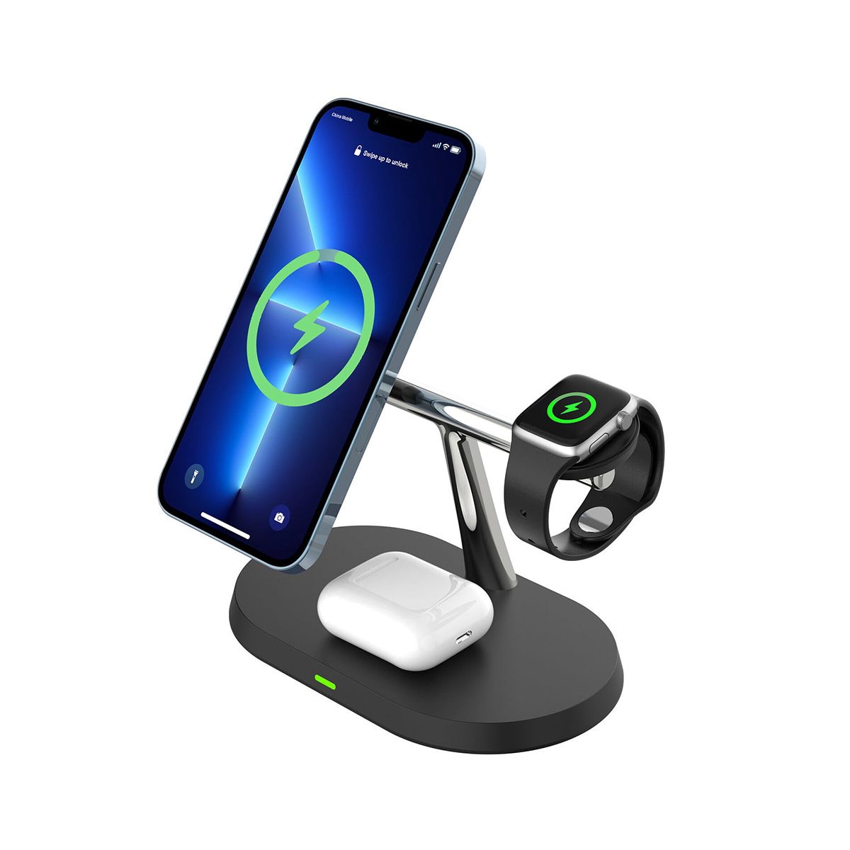 Trådlös Smart 3-i-1 Laddstation med USB-C image 3