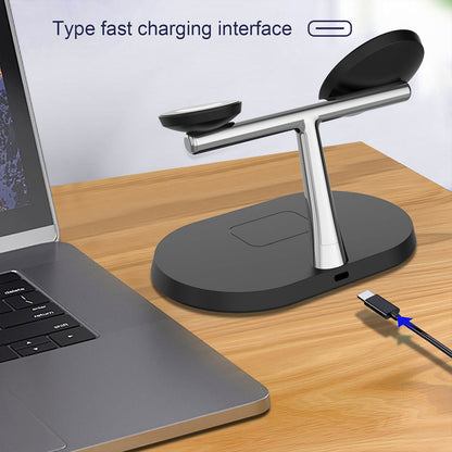 Trådlös Smart 3-i-1 Laddstation med USB-C image 5