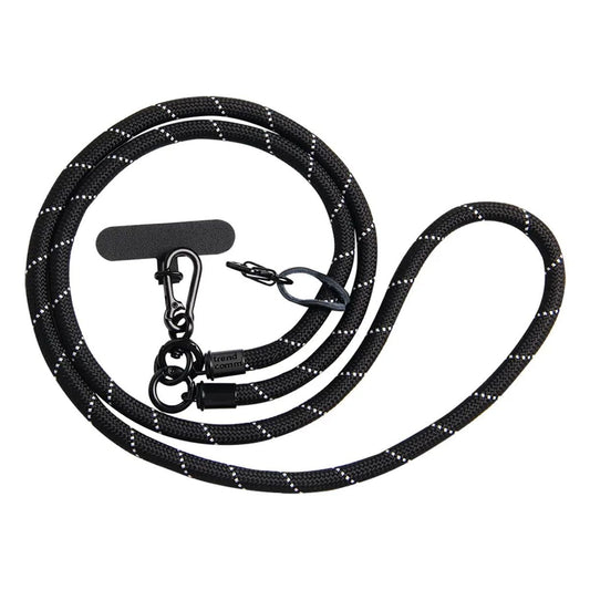 Mobilband Universal Halsband - Svart Randig image 1