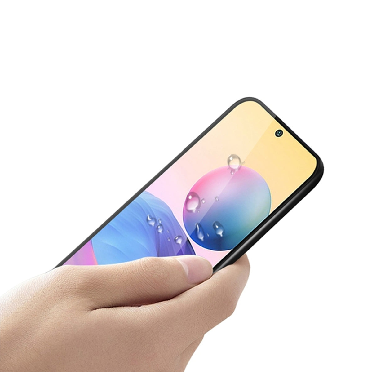 Skärmskydd Xiaomi Redmi Note 12 Pro 3D Härdat Glas - Svart image 2