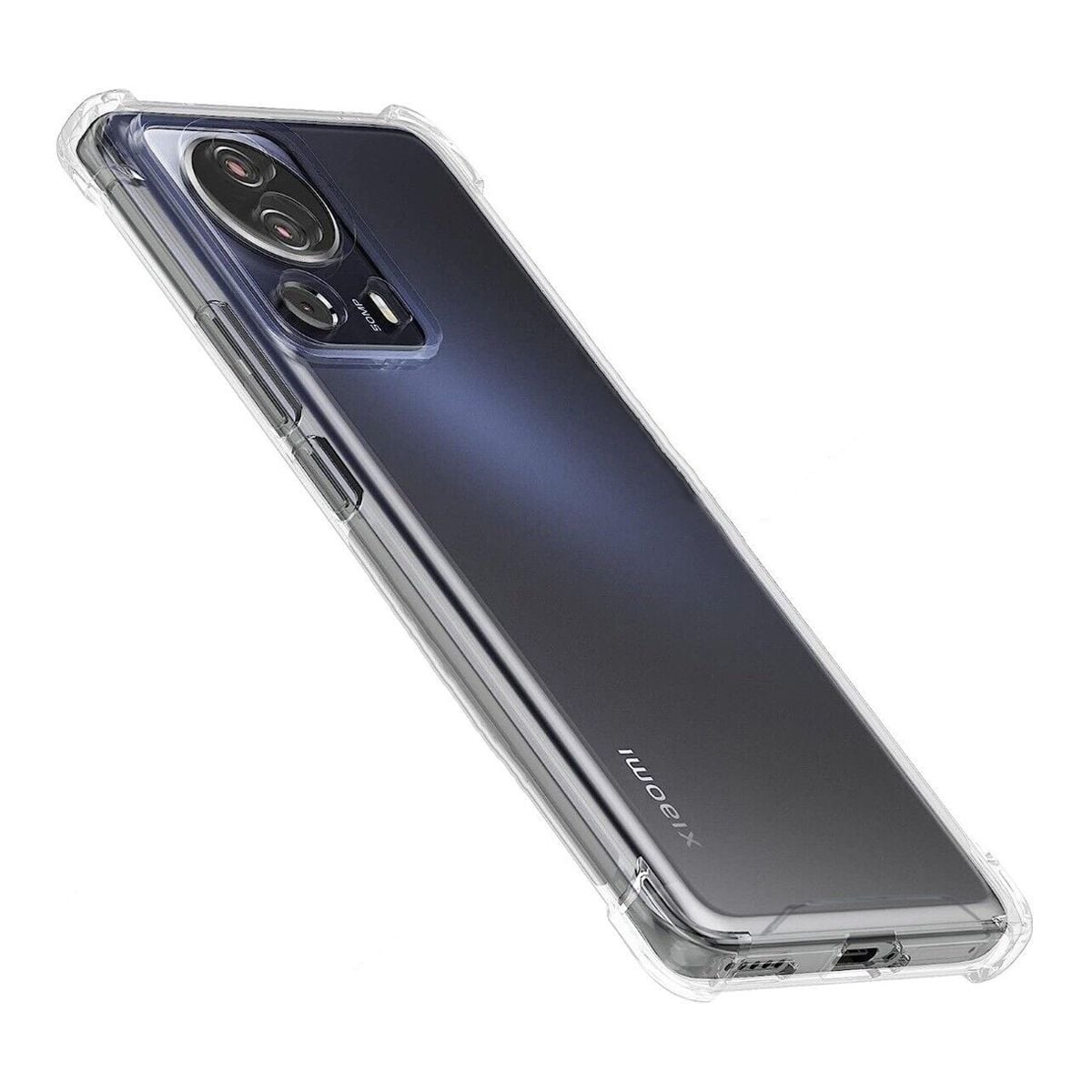 Xiaomi 13 Lite 5G Stöttåligt Mobilskal - Transparent image 3