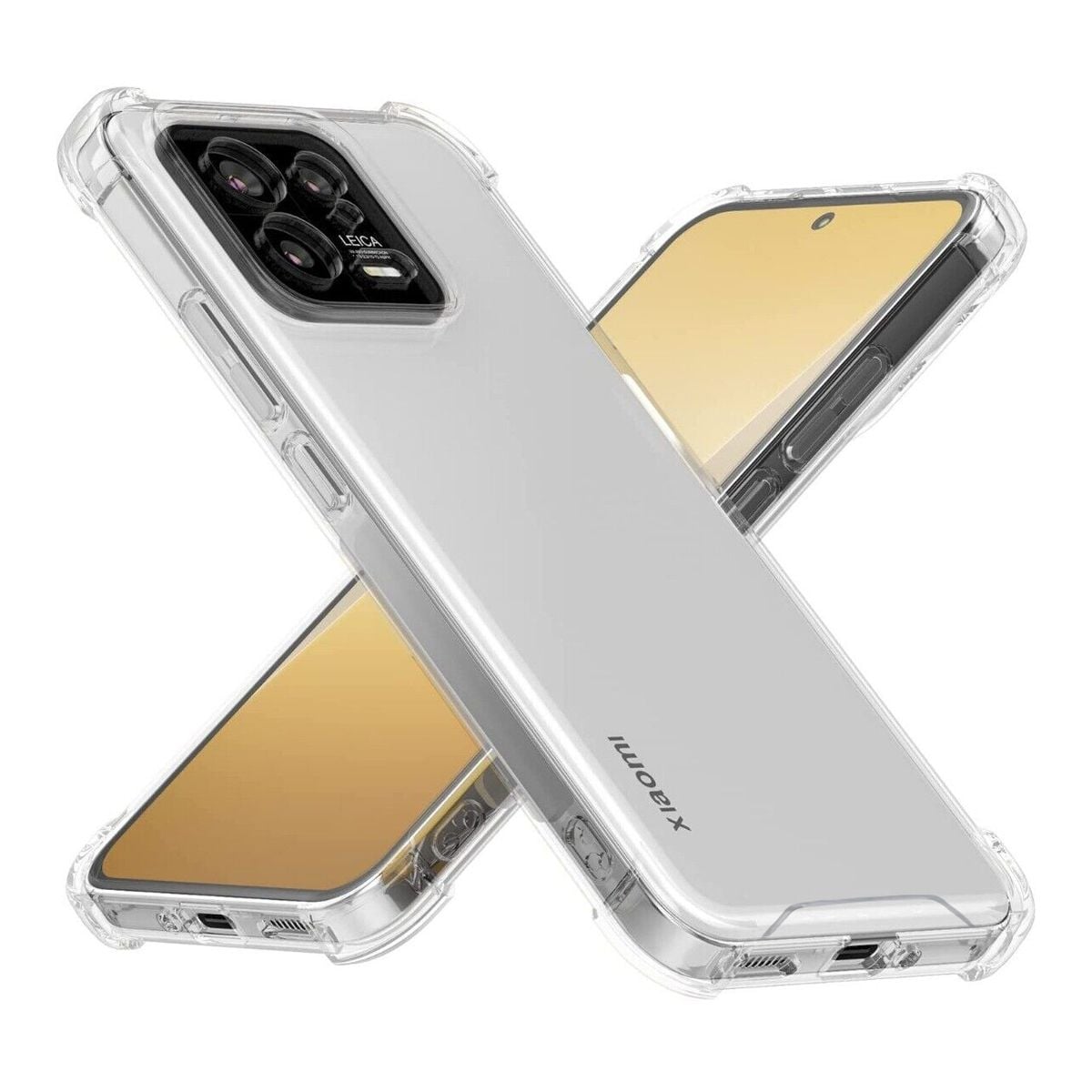 Xiaomi 13 5G Stöttåligt Mobilskal - Transparent image 1