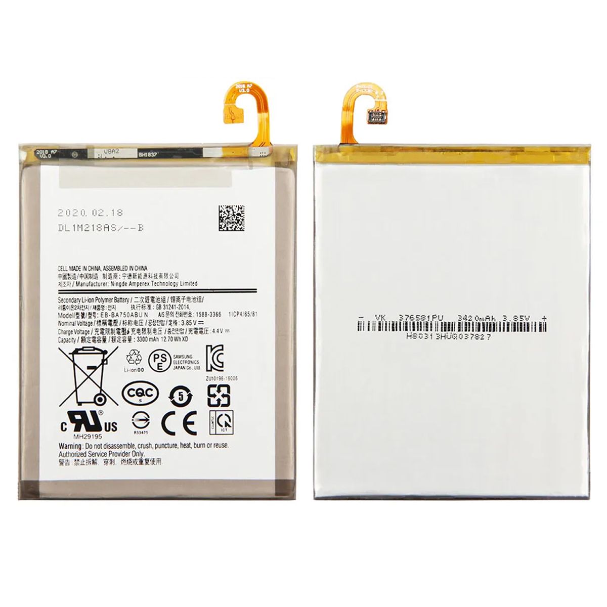 Samsung Galaxy A7 2018 Batteri OEM image 1