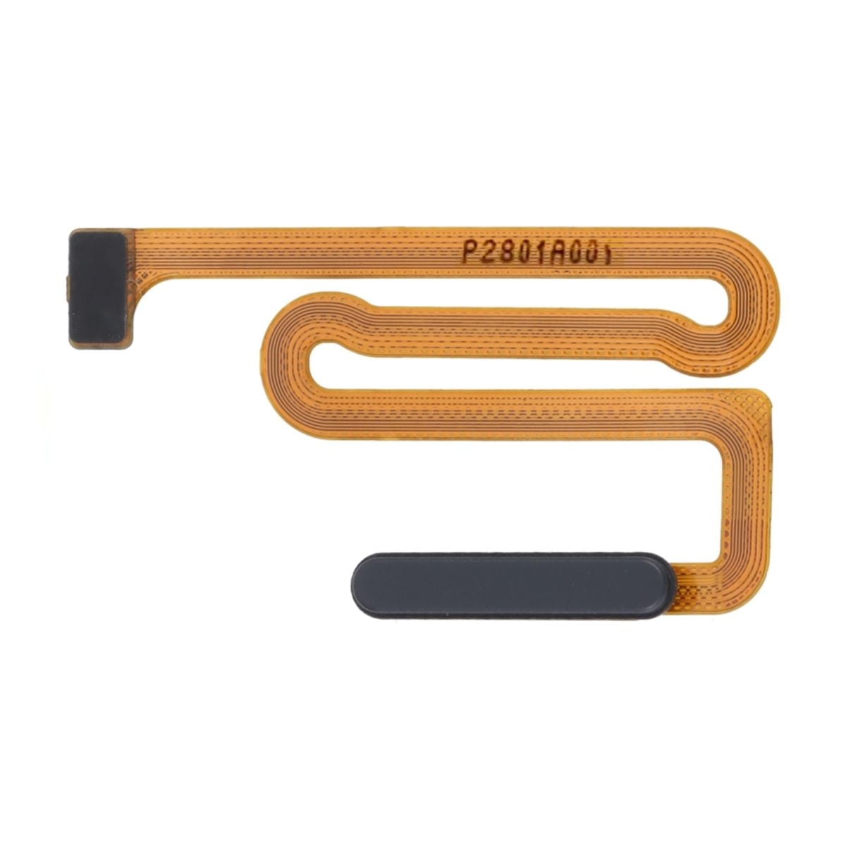 Samsung Galaxy A14 Fingeravtrycksläsare Sensor Flexkabel Original - Svart image 1