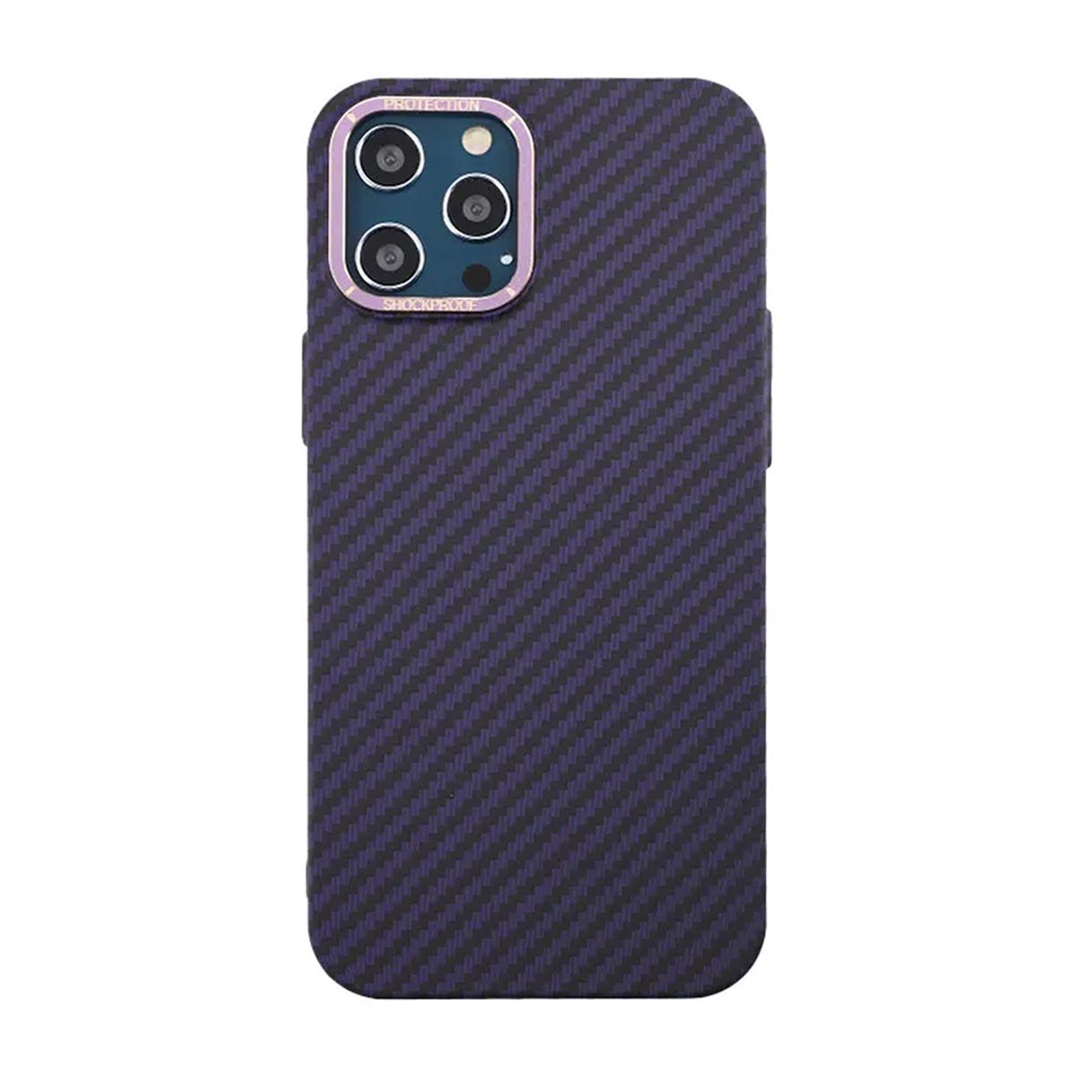 Kolfiber Skal iPhone 12 Pro Max - Lila image 2