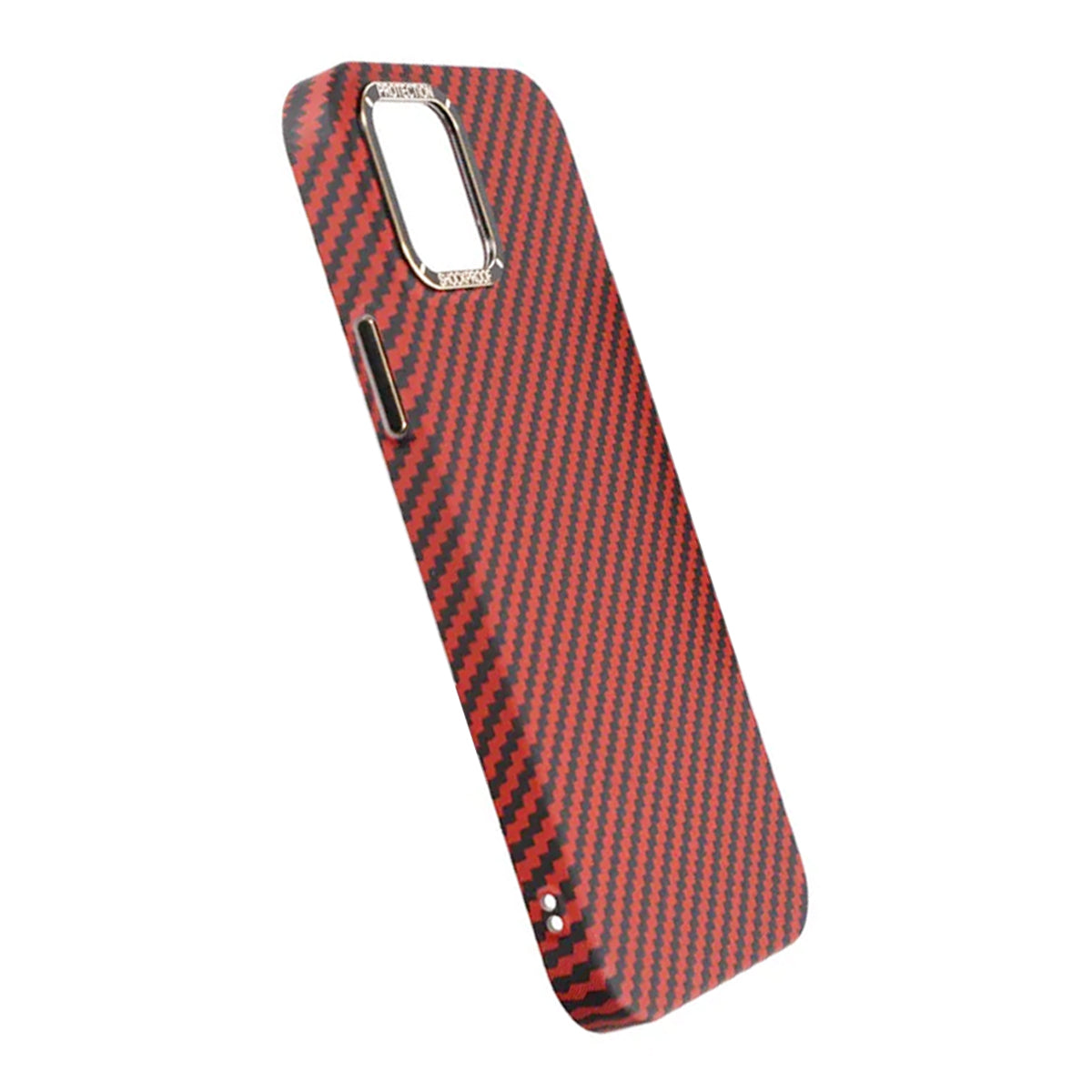 Kolfiber Skal iPhone 12 Pro Max - Röd image 6