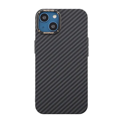 Kolfiber Skal iPhone 13 - Svart image 2