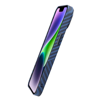 Kolfiber Skal iPhone 13 - Blå image 5