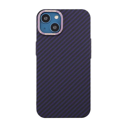 Kolfiber Skal iPhone 13 - Lila image 2