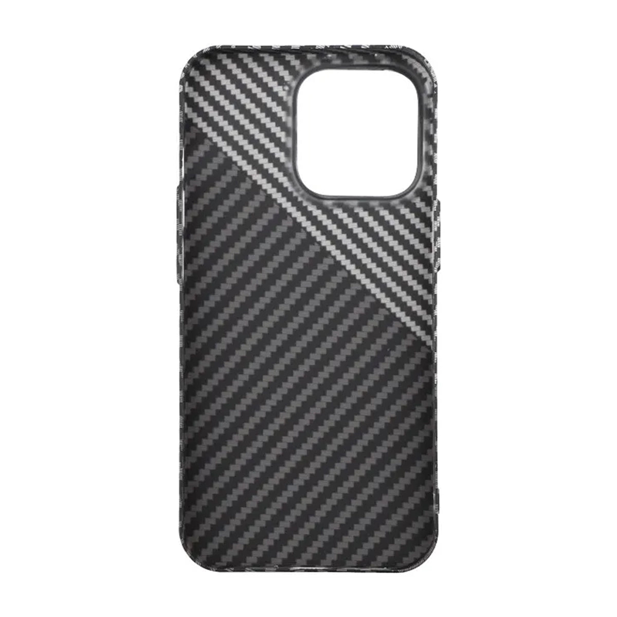 Kolfiber Skal iPhone 13 Pro - Svart & Vit image 4