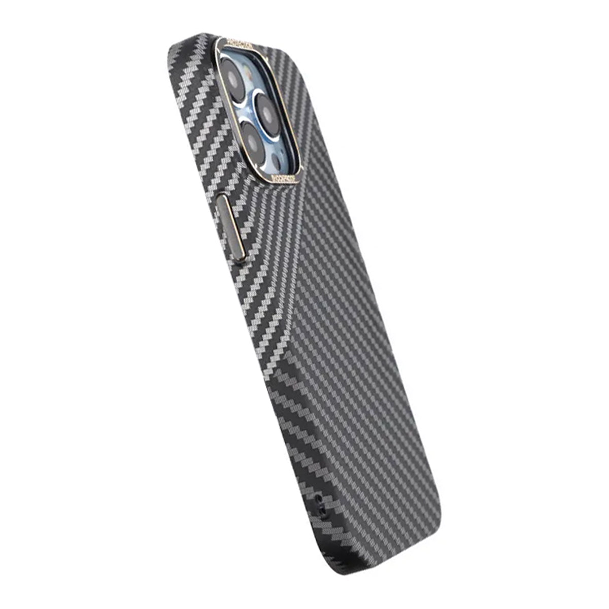Kolfiber Skal iPhone 13 Pro - Svart & Vit image 5