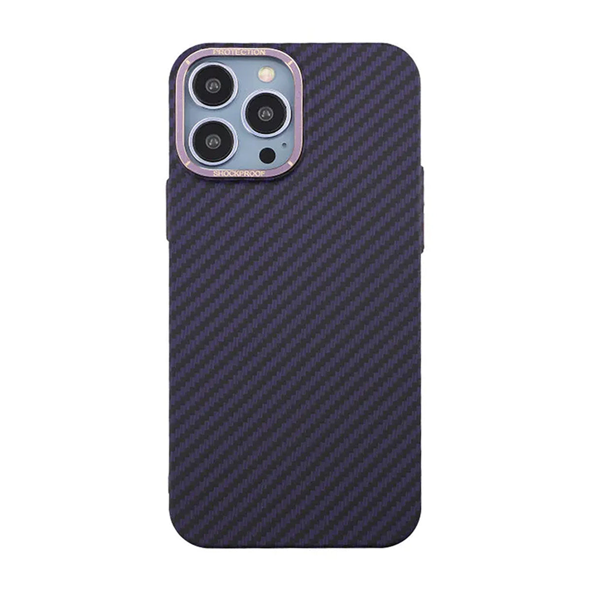 Kolfiber Skal iPhone 13 Pro Max - Lila image 2