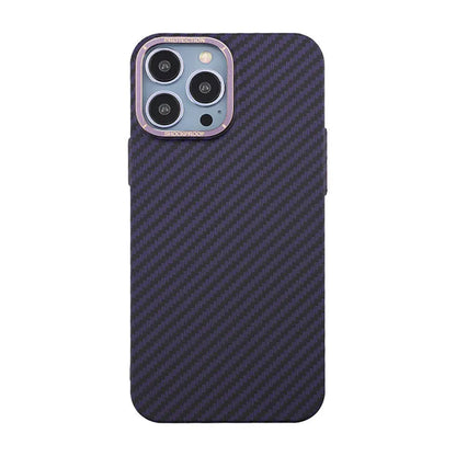 Kolfiber Skal iPhone 13 Pro Max - Lila image 2