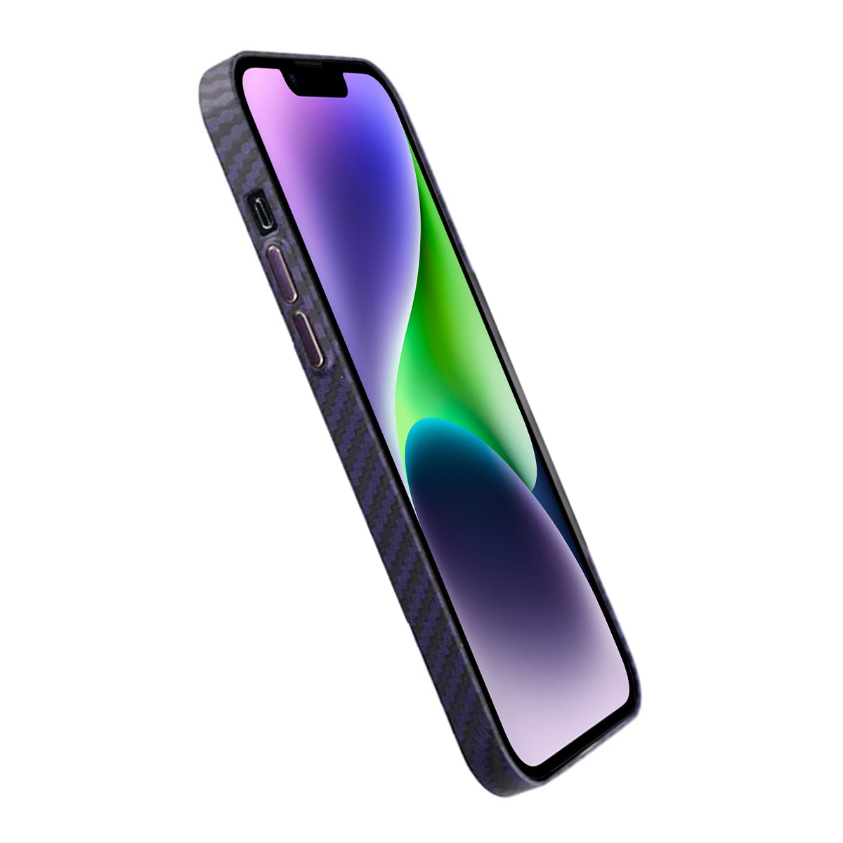 Kolfiber Skal iPhone 13 Pro Max - Lila image 5