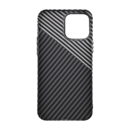 Kolfiber Skal iPhone 13 Pro Max - Svart & Vit image 4