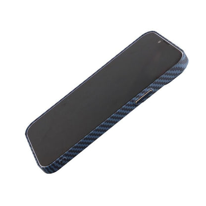 Kolfiber Skal iPhone 14 Plus - Blå image 5