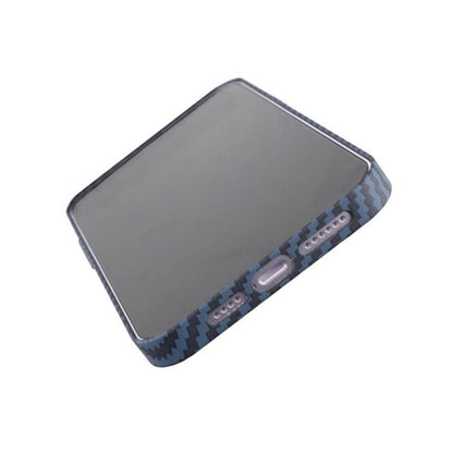 Kolfiber Skal iPhone 14 Plus - Blå image 6